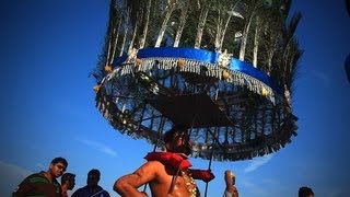 Thaipusam 2013 at Batu Caves  Dancing With Kavadis [upl. by Cadell24]