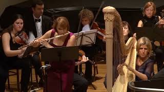 Mozart Concerto for Flute Harp and Orchestra in C major K 299  complete  LIVE [upl. by Ramsden]