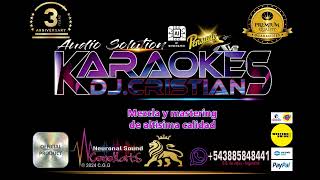 Mientele  ANTONIO RIOS KARAOKE REVERSIONADO [upl. by Ahsaele]