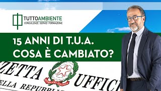 Il Testo Unico Ambientale 15 anni dopo cosa ne pensano gli esperti [upl. by Retsel]