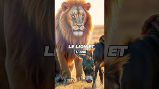 Le lion et l’âne  une leçon de vie à écouter histoire lion lecondevie mindset [upl. by Marquita]