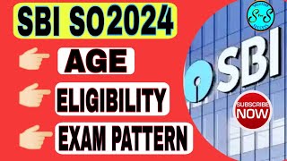 SBI SO Notification 2024Age limitsolutionsforsuccess1 [upl. by Eiffe]