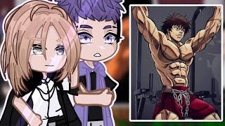 Tokyo Revengers React to Baki Hanama  Gacha Club [upl. by Vernen]