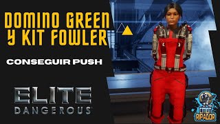 Elite Dangerous  PUSH para Domino Green desbloquear Kit Fowler [upl. by Brew]