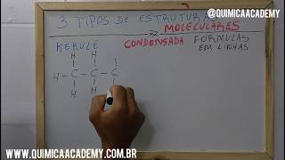 Estruturas de Kekulé Teoria Estrutural na prática [upl. by Alexis]