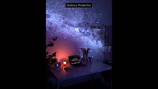 Galaxy Star Projector Night Light Planetarium with Time Setting Lighting Effects and 360° Rotatable [upl. by Samara]