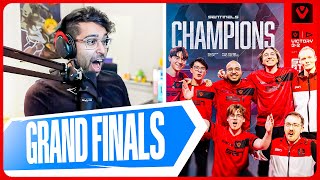 THE GRAND FINALS  ShahZaM reacts to SEN vs LOUD VCT Americas Kickoff 2024 [upl. by Edorej38]