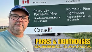 Parks On The Air WWFF and Lighthouse Activation In Rimouski QC [upl. by Adnawaj]