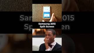 Samsung vs iphone split screen [upl. by Akinnor500]