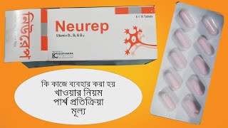 Details about  Neurep Tablet  Vitamin B1  B6 B12 [upl. by Leake]