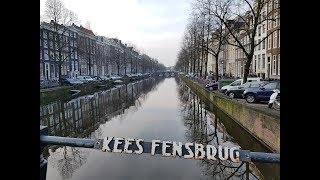 360° Kees Fensbrug in Bridges of Amsterdam [upl. by Lyrej827]