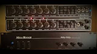 Mesa Boogie Quad Preamp 2c mode  Maxon OD808X Part 7 [upl. by Ingram]