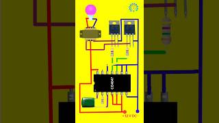 How to make 12V DC to 220 V AC Sine wave Inverter Circuit inverter curcuit Shorts Vairal video [upl. by Enneirb]