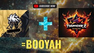 BR RANKED GAMEPLAYFREE FIRE VIDEOSMVS and THUNDERZ GAMING COMBOBOOYAHVIRAL [upl. by Assyral]