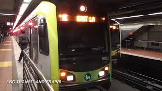 LA Metro E Line at 7th St Metro Center [upl. by Nottirb811]