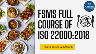 FSMS Full Course of ISO 220002018  Training on ISO 220002018  Training on FSMS [upl. by Orestes]