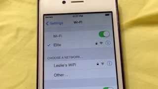 iPhone 4S WIFI Issue Fix WIFI Grayed Out In Settings Fix Easy [upl. by Nnayecats]