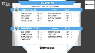 Penwortham CC 1st XI v Penrith CC 1st XI [upl. by Olra]