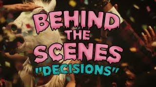 Behind The Scenes of quotDecisionsquot  the new music video from Borgore feat Miley Cyrus [upl. by Kent]