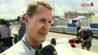 GP Germania 2011  Michael Schumacher e la Germania [upl. by Crowe]