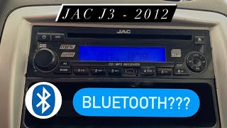 JAC J3  Como ter bluetooth no rádio ORIGINAL [upl. by Ltihcox]