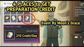 4 Places to Get PREPARATION CREDIT in Event By Moons Grace Wuthering Waves [upl. by Hcir]