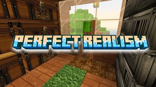 Perfect Realism Minecraft Texture Pack x128  MCPEBedrock Edition [upl. by Secnirp]