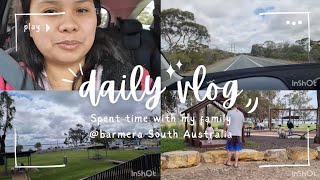 daily vlog Gumala sa barmera playgroundlake bonney [upl. by Earas]