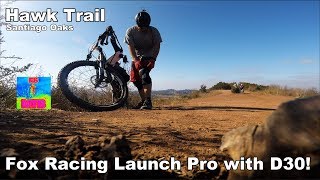 Hawk Trail  Fox Racing Launch Pro D3O Knee Pads first ride and Review [upl. by Aziaf]