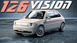 New 2023 FIAT 126 Vision Concept [upl. by Eetnwahs681]