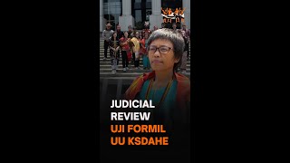 Judicial Review Uji Formil UndangUndang Konservasi Sumber Daya Alam Hayati dan Ekosistemnya [upl. by Odlonra]