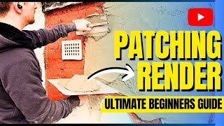 How To Patch Render A Wall  COMPLETE BEGINNERS GUIDE [upl. by Veta953]