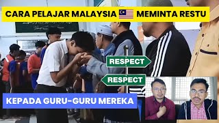 GURU Indonesia TAKJUB Dengan ADAB Pelajar Malaysia Saat Majlis Restu Ilmu SPM [upl. by Eserehc]