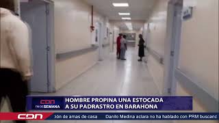 Hombre propina una estocada a su padrastro en Barahona [upl. by Neiv]