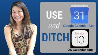 Use the Google Calendar App and Ditch the iOS Calendar [upl. by Kancler]