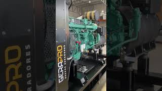 grupo gerador diesel motor volvo penta aberto 750kva [upl. by Elbas]