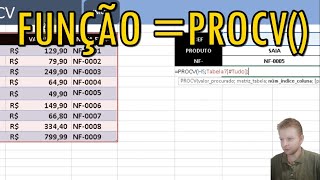 Curso de Excel FUNÇÃO PROCV [upl. by Madoc]