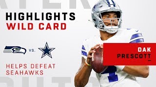 Dak Prescott Leads Cowboys to Victory Over Seahawks [upl. by Gorges]