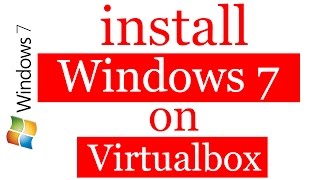 How to install Windows 7 on Virtualbox amp Fix Full Screen Problem [upl. by Idnic]