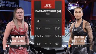 UFC Vegas 85 McCann vs Belbita UFC 5 Simulation [upl. by Anniroc996]