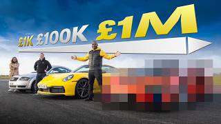 £1000 vs £100000 vs £1000000 Sports Car Which Is Best  4K [upl. by Sion]