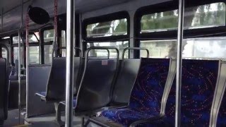 Inside FAX Bus 1409 Gillig BRT [upl. by Jumbala489]