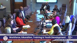 Workforce Education Training and Youth Development Committee October 29 2024 [upl. by Aicertal]