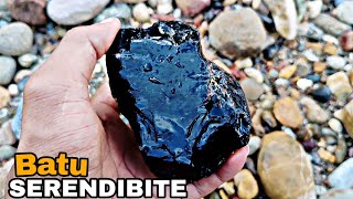 BATU 360 SERENDIBITE HITAM NYA BIKIN SILAU [upl. by Sitoel]