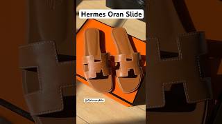 Hermes Oran Slide hermes hermesoran shoes oran luxury fashion [upl. by Inaleon107]