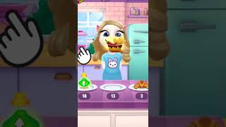 😰😰What happened my Angela 2 mytalkingangel2 angela2 talkingangela myangela2dance funny [upl. by Lubba]