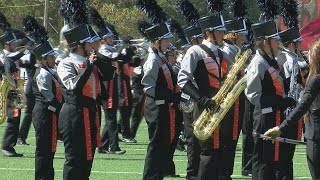 Bands from all over the region took the field for the 26th annual Starfest Marching Band Competit [upl. by Isborne752]