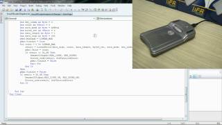 RFID NFC and Mifare programming  Visual Basicnet Windows source code example Simplest [upl. by Eelimaj]