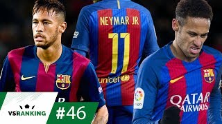 OS 19 GOLAÇOS DE NEYMAR PELO BARCELONA  VSRanking 46 [upl. by Aowda]