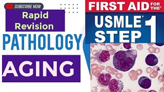 Rapid Revision Pathology  Aging 4  First Aid USMLE Step 1 in UrduHindi [upl. by Culley]